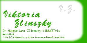 viktoria zlinszky business card